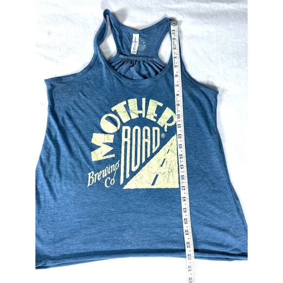 Mother Road Brewing Co Tank Top Bella+Canvas M Blue - Picture 4 of 6